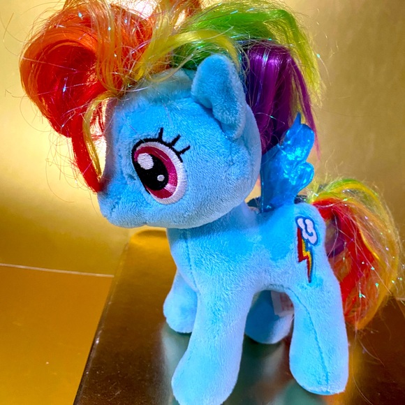 MY LITTLE PONY 2015 Ty SPARKLE BEANIE BABIES COLLECTION RAINBOW D… - Picture 8 of 16